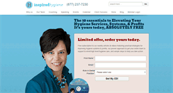 Desktop Screenshot of inspiredhygiene.com